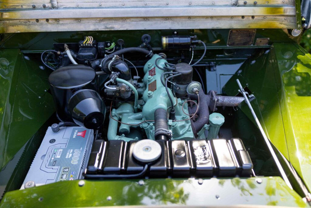 The oldest surviving military Land Rover from 1948, possibly used for bomb disposal, is now for sale at £75,000 after an award-winning restoration to original specs.