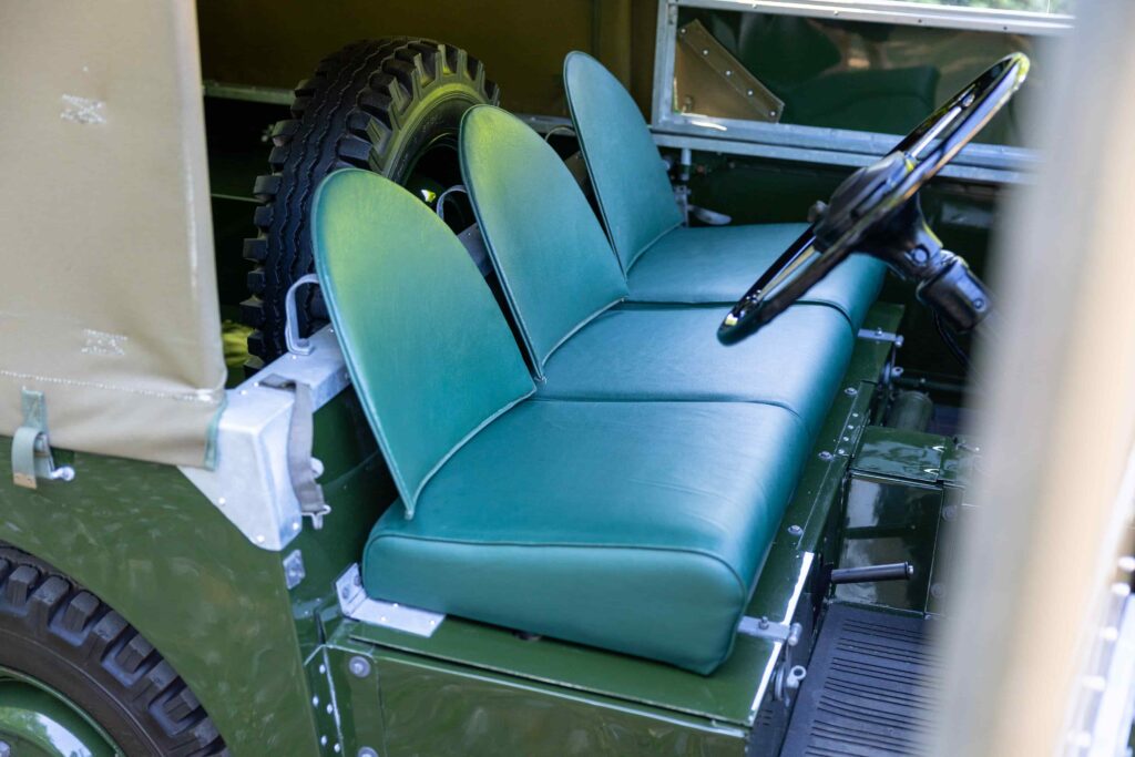The oldest surviving military Land Rover from 1948, possibly used for bomb disposal, is now for sale at £75,000 after an award-winning restoration to original specs.