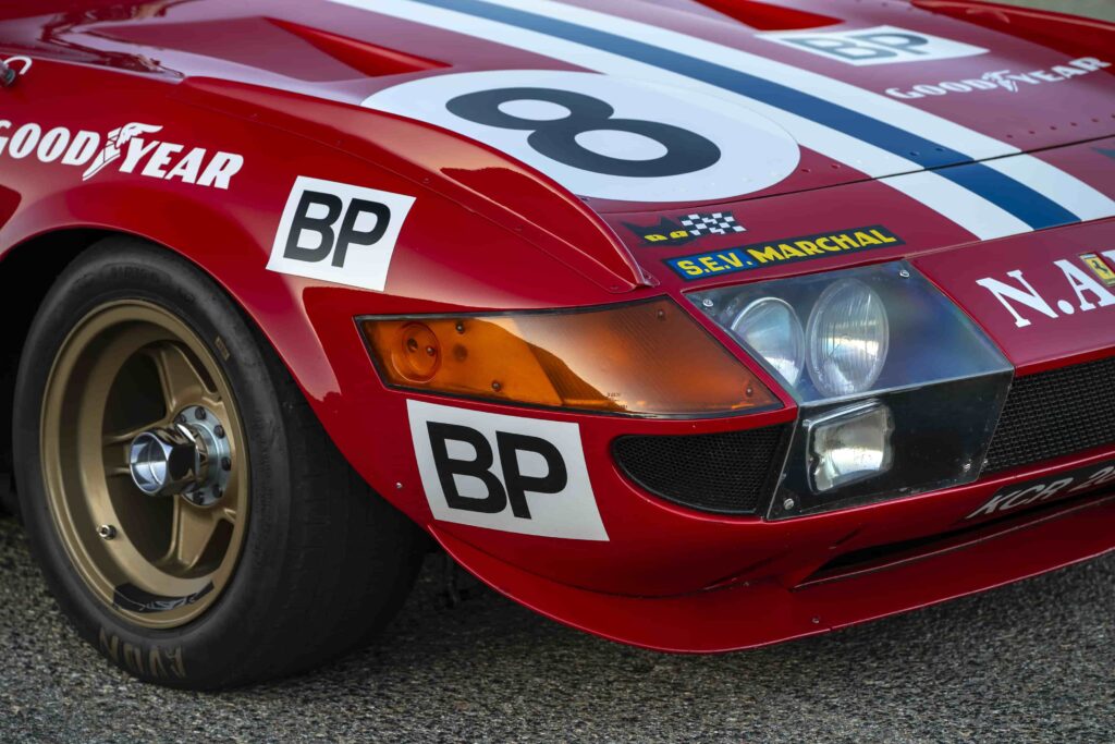 A rare 1973 Ferrari Daytona Competizione with Le Mans and Daytona racing history is up for auction in California and could fetch £5.5m as bidding ends June 26.