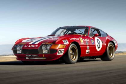 A rare 1973 Ferrari Daytona Competizione with Le Mans and Daytona racing history is up for auction in California and could fetch £5.5m as bidding ends June 26.