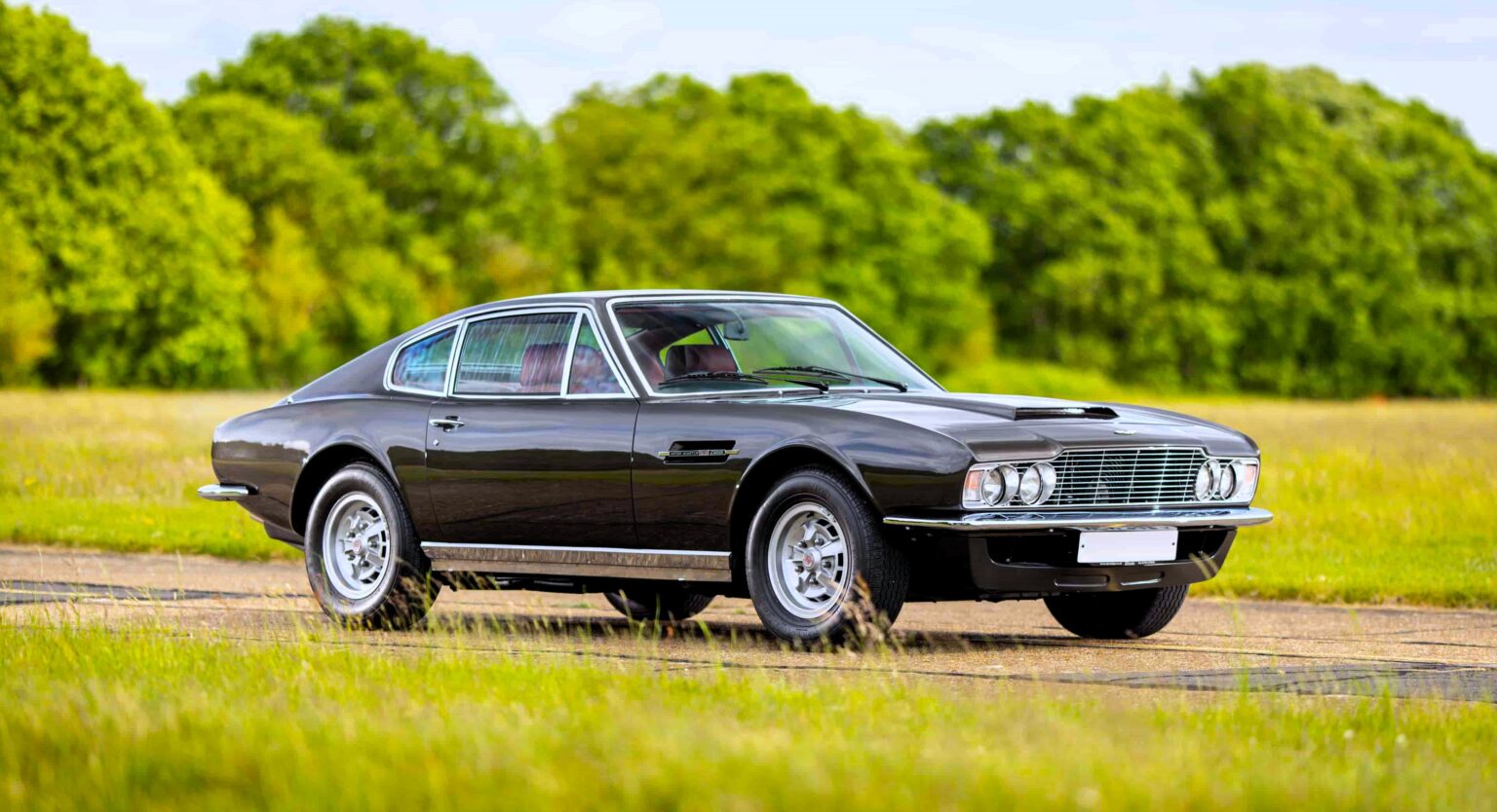 Orlando Bloom is selling his restored 1971 Aston Martin DBS V8 for £120,000 - once the fastest four-seater in the world - through RM Sotheby’s at Cliveden House.