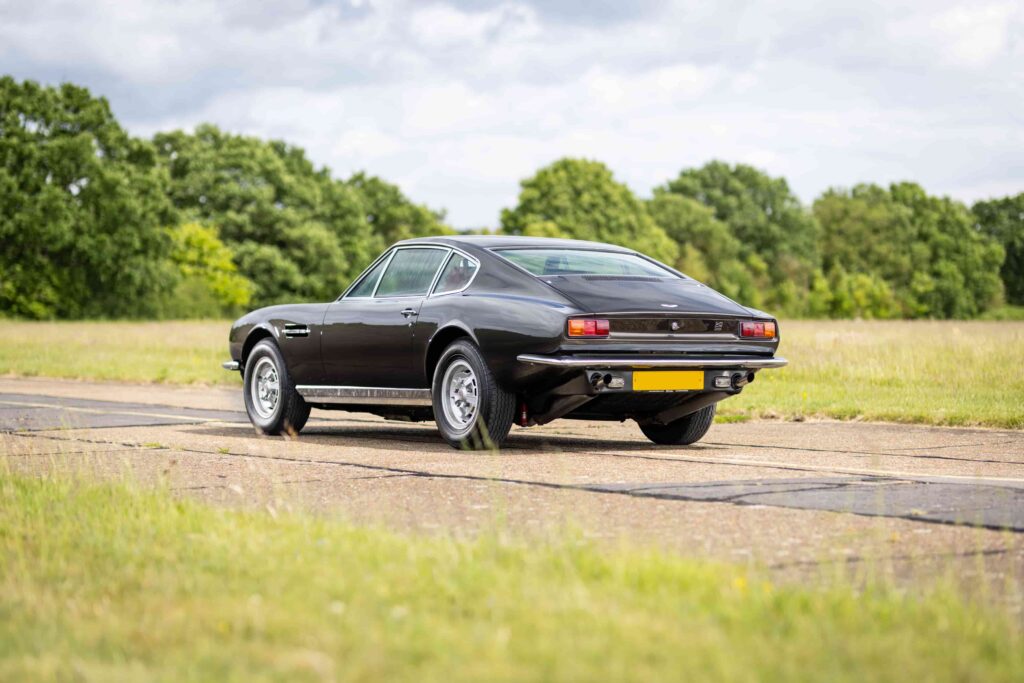 Orlando Bloom is selling his restored 1971 Aston Martin DBS V8 for £120,000 - once the fastest four-seater in the world - through RM Sotheby’s at Cliveden House.