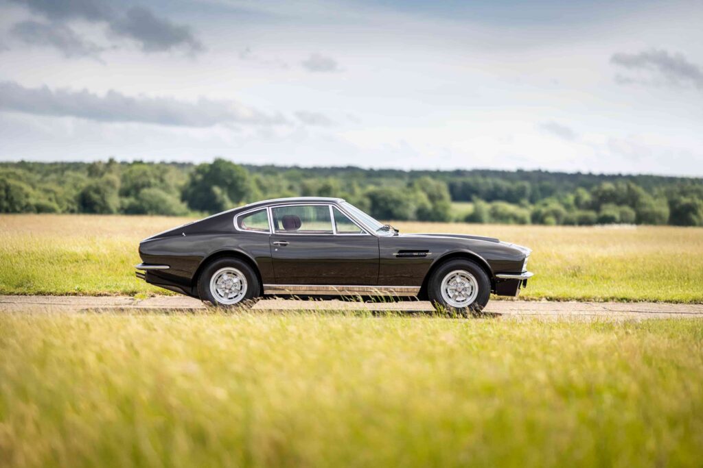 Orlando Bloom is selling his restored 1971 Aston Martin DBS V8 for £120,000 - once the fastest four-seater in the world - through RM Sotheby’s at Cliveden House.