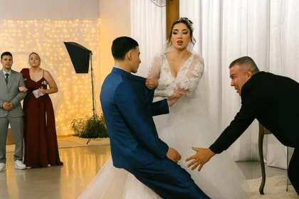 Overwhelmed by emotion, groom Gustavo Schmitz fainted at the altar during his wedding in Brazil, but was quickly helped up and went on to complete the beautiful ceremony.