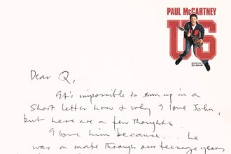 A heartfelt letter by Sir Paul McCartney about John Lennon is up for auction, expected to fetch over £74,000, offering a rare glimpse into their legendary friendship.