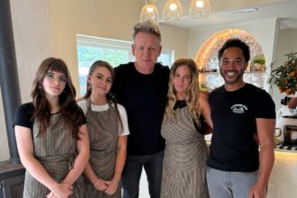 Gordon Ramsay surprises new Cornwall café with visit on day two - praises Sula Brunch House in Gweek Boatyard and plans to return for brunch with wife Tana.
