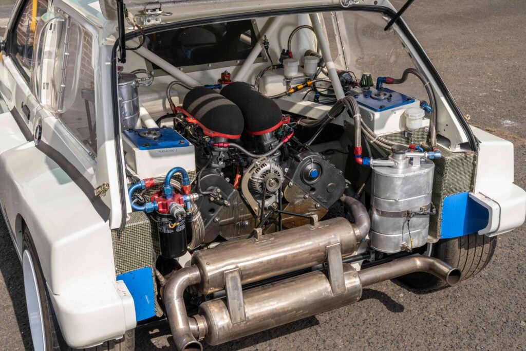 Colin McRae's restored 1987 MG Metro 6R4 rally car with a 3.2 second 0-60 time is set to fetch £300,000 at auction during the Goodwood Festival of Speed.