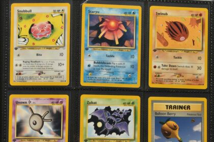 Rare Pokemon card sets sparked a global bidding war with 17 lots selling for over £17k including a Shining Charizard and first edition Neo Revelation and Base sets.