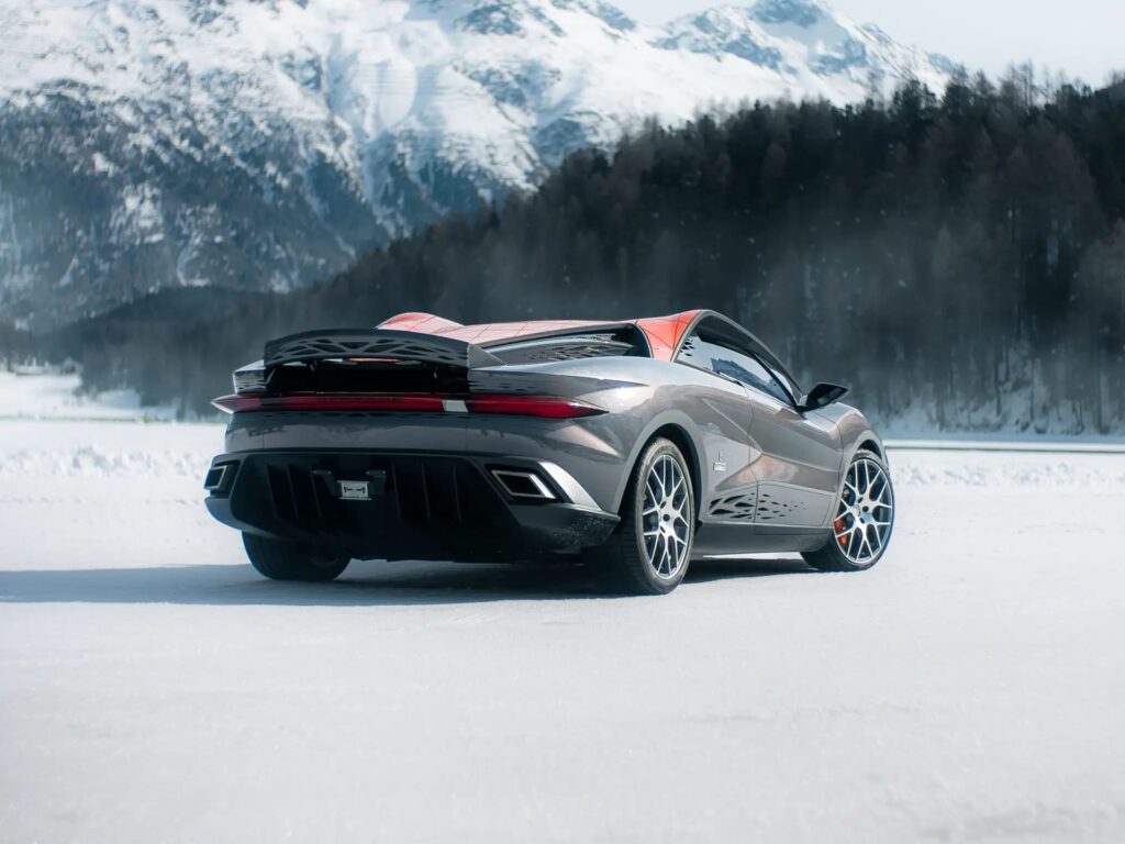 The one-off 2012 Bertone Nuccio, a 186mph V8 wedge-shaped supercar celebrating Bertone’s centenary, is now for sale at £425,000 via RM Sotheby’s sealed bid auction.