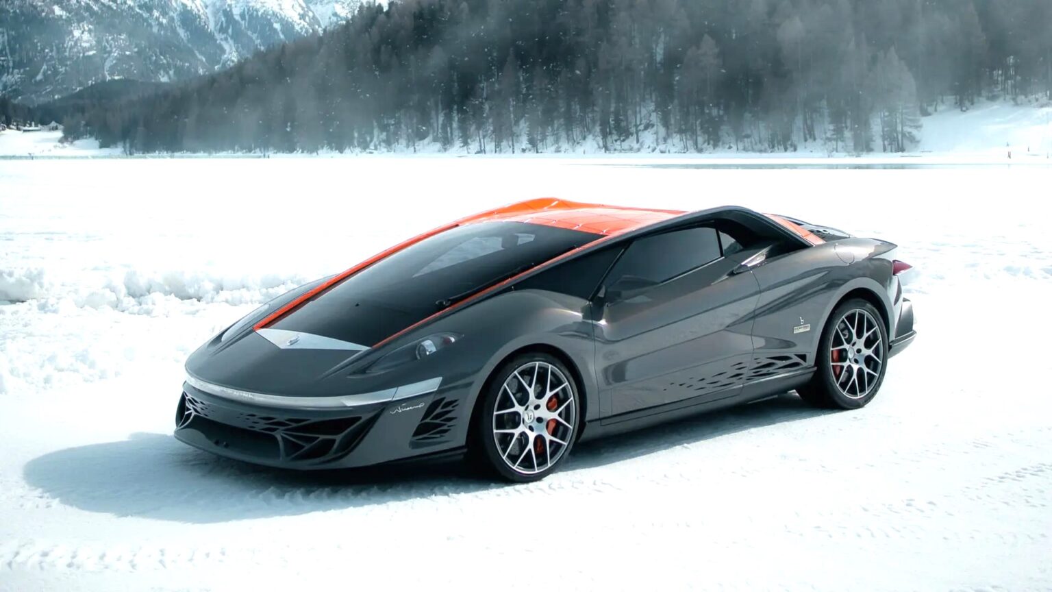 The one-off 2012 Bertone Nuccio, a 186mph V8 wedge-shaped supercar celebrating Bertone’s centenary, is now for sale at £425,000 via RM Sotheby’s sealed bid auction.