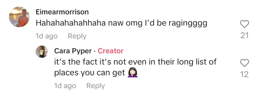 Social media comment on the post of A student hoping for a surprise getaway was gutted after her £129 Wowcher mystery holiday turned out to be Edinburgh, the city she’s lived in for four years.