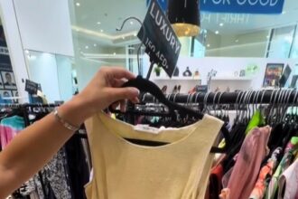 Thrifty Brit finds £1,500 Prada dress for £199 in Dubai charity shop - stunned by designer bargains in millionaire hotspot supporting eco-friendly fashion.