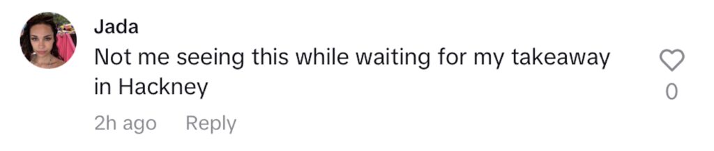 Social media comment on the post of An Uber Eats courier was spotted delivering food by canoe on the River Lea in Hackney, London, amusing onlookers and sparking jokes about eco-friendly and scenic routes.