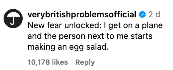 Social media comment on the post of A woman went viral for making a salad with boiled eggs mid-flight, sparking social media outrage over airplane etiquette, but she insists her meal was odourless and discreet.