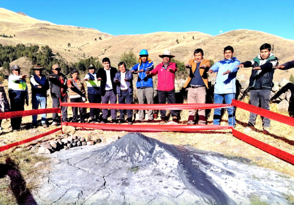 A 60cm mud volcano dubbed the world’s smallest has emerged in a Peruvian village, sparking intrigue and environmental concern as experts investigate its unusual activity.