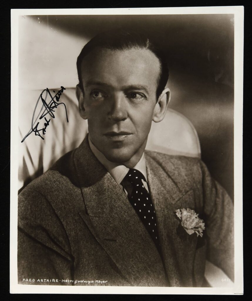 A 2,500-piece autograph collection featuring stars from Chaplin to Ford is selling for £85,000, showcasing Eric Booth’s lifetime passion for Hollywood memorabilia.