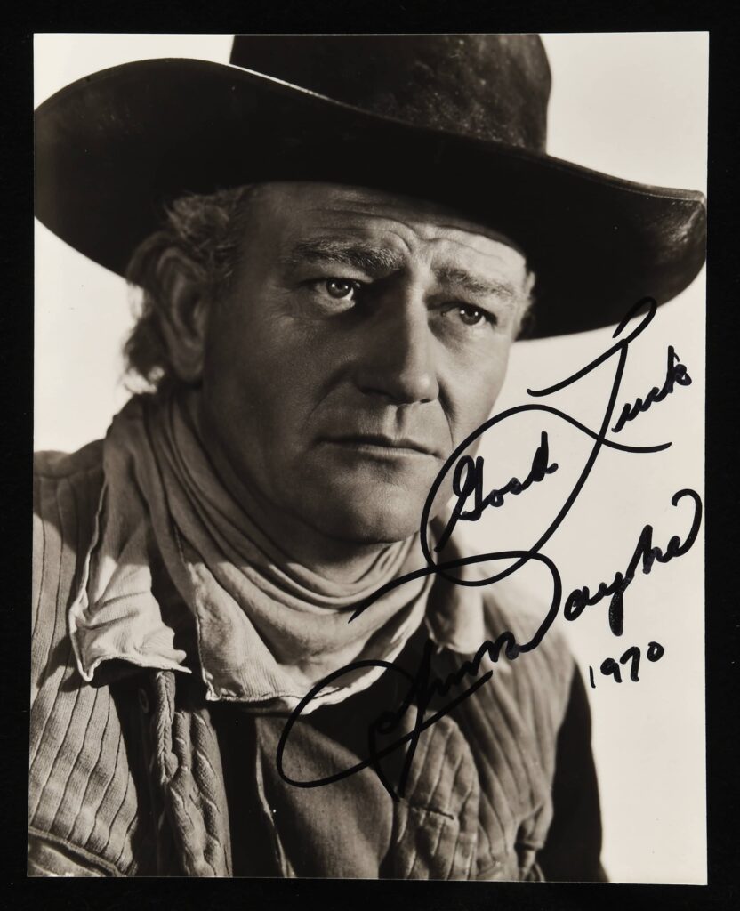 A 2,500-piece autograph collection featuring stars from Chaplin to Ford is selling for £85,000, showcasing Eric Booth’s lifetime passion for Hollywood memorabilia.
