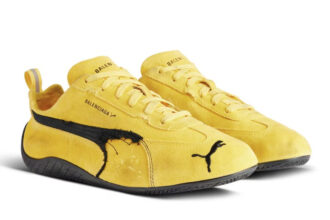 Balenciaga faces backlash for selling distressed Puma Speedcat trainers for £520, nearly ten times the price of the originals, sparking outrage over fashion excess.