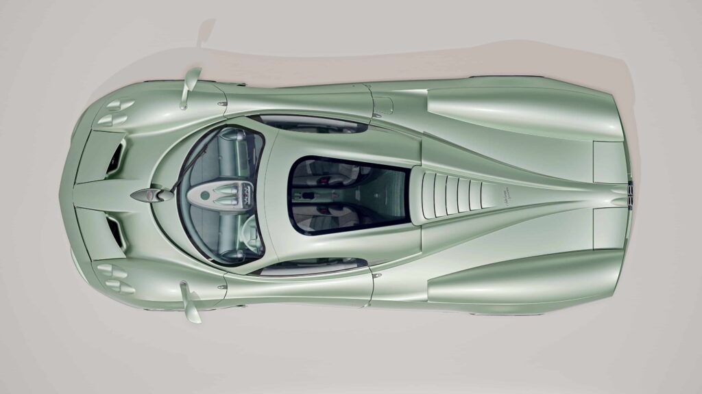 The £2.5m Pagani Huayra Codalunga Speedster hits 217mph with V12 power, mint green styling, and ultra-rare exclusivity as only 10 handcrafted models will be built.
