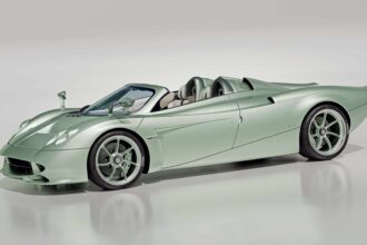 The £2.5m Pagani Huayra Codalunga Speedster hits 217mph with V12 power, mint green styling, and ultra-rare exclusivity as only 10 handcrafted models will be built.