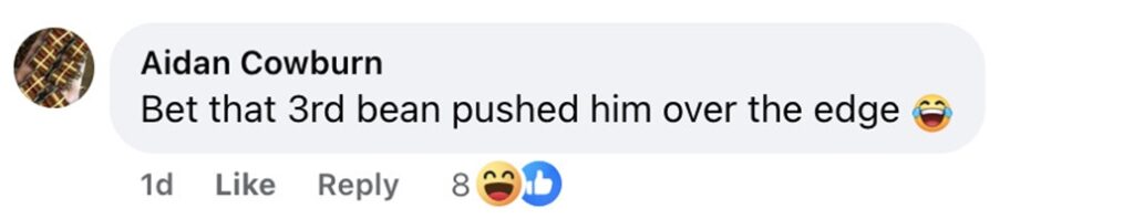 Social media comment on the post of Brit Jak Aitcheson failed the Benidorm belly buster breakfast challenge and was mocked for barely touching the 2,760-calorie feast - claiming he nodded off mid-meal.