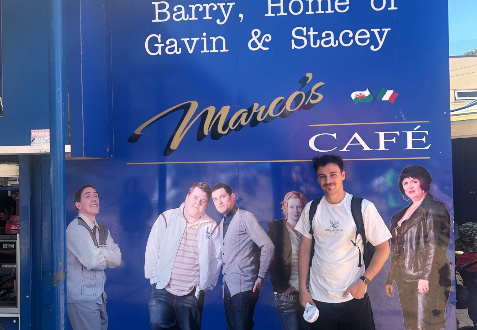 After a romantic Venice getaway, Ross Whyatt surprises boyfriend Riccardo with a Gavin and Stacey tour in Barry Island - now Riccardo can’t wait to go back.