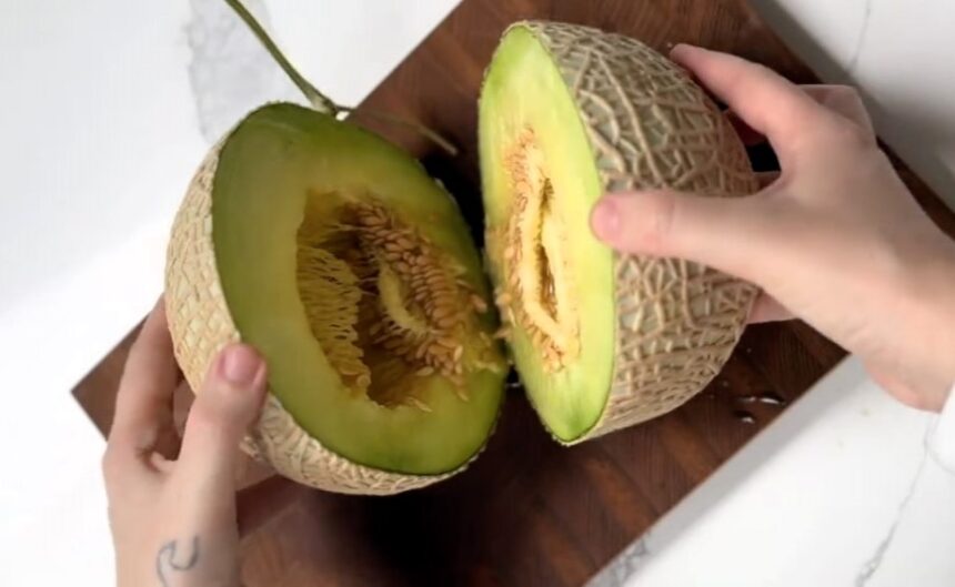 A Hamptons grocery store is selling \$400 Japanese musk melons, prized for sweetness, rarity, and perfect shape, drawing elite buyers seeking the ultimate luxury fruit.