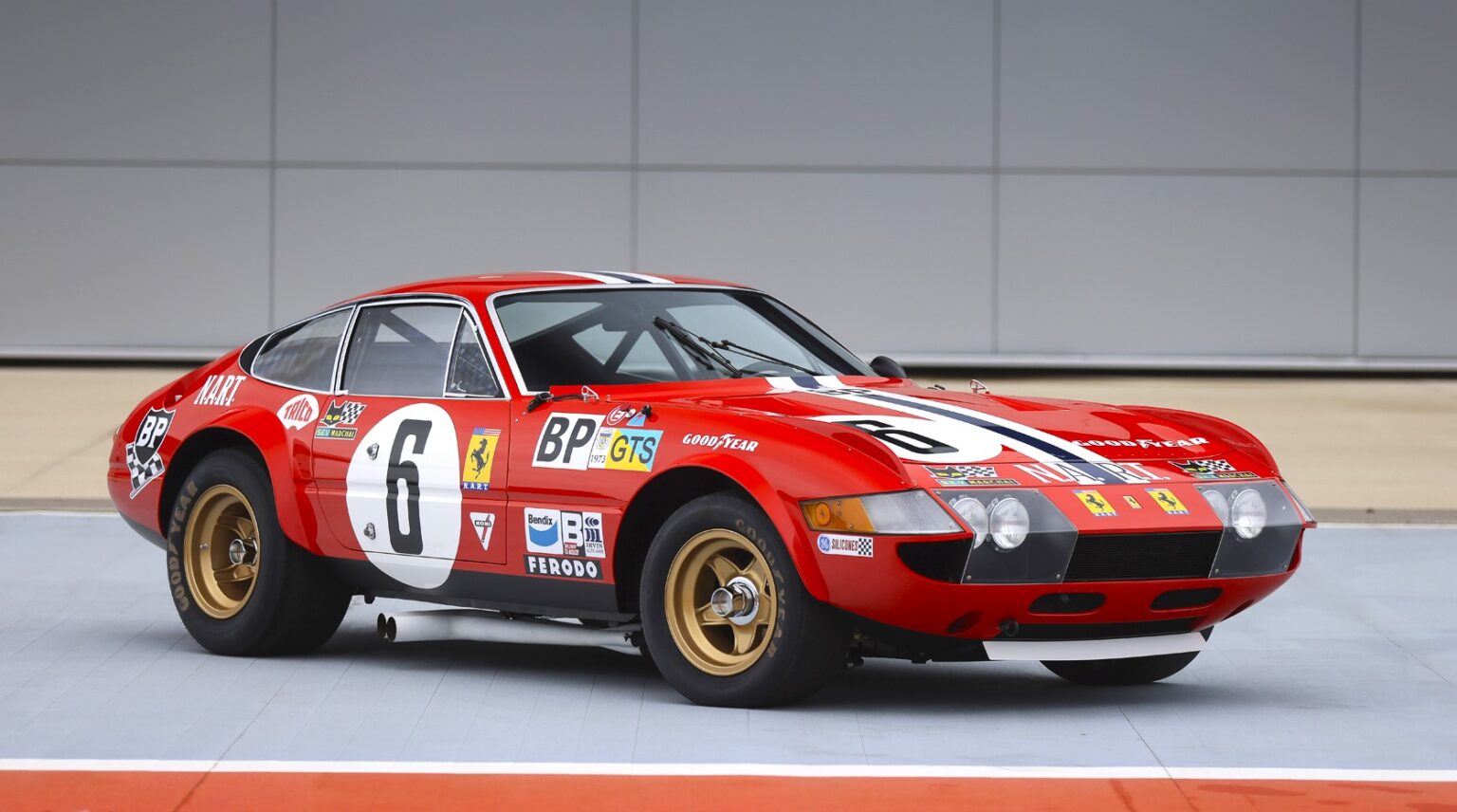 A rare 1973 Ferrari Daytona that raced at Le Mans and Daytona could fetch up to \$10m at auction, boasting elite pedigree, restoration acclaim and 450 hp racing power.