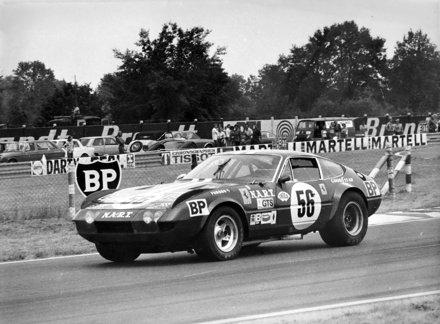 Classic 70s Ferrari race car that competed in Le Mans and Daytona goes ...
