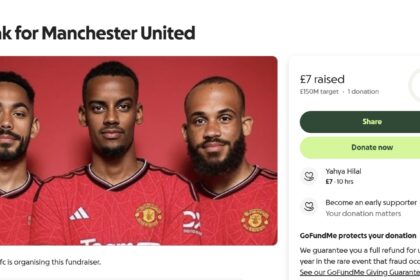 Manchester United fan launches £150m GoFundMe to sign Alexander Isak from Newcastle – promises half to Unicef and half to pay student debt if transfer fails.