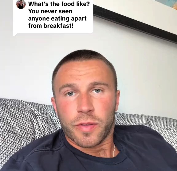 Dumped Love Island star Chris Middleton slams villa food as “pretty basic” with boiled veg and schnitzel, revealing unfilmed mealtimes and strict no-chat rules off-camera.