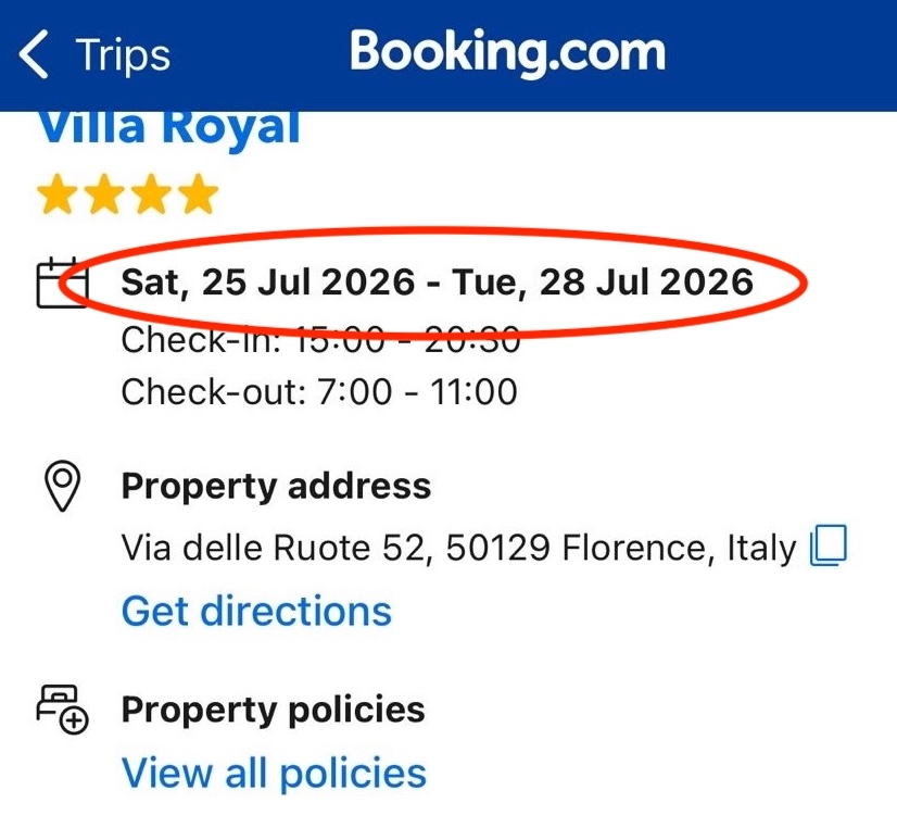 Four sisters flew to Italy for a birthday trip only to find their hotel booking was for 2026, ending up in a hot basement room but laughing through the unexpected adventure.