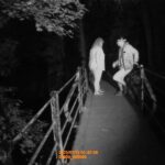 Ghost hunters claim rocks were thrown and one man was touched on the back during a chilling investigation at haunted Snuff Mills in Bristol, leaving the group terrified.