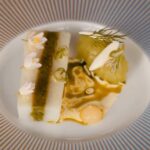 Gordon Ramsay’s £250 tasting menu dish sparks backlash for its tiny portion size, as chef uses tweezers to plate Dover sole with cucumber and dill at London’s 22 Bishopsgate.