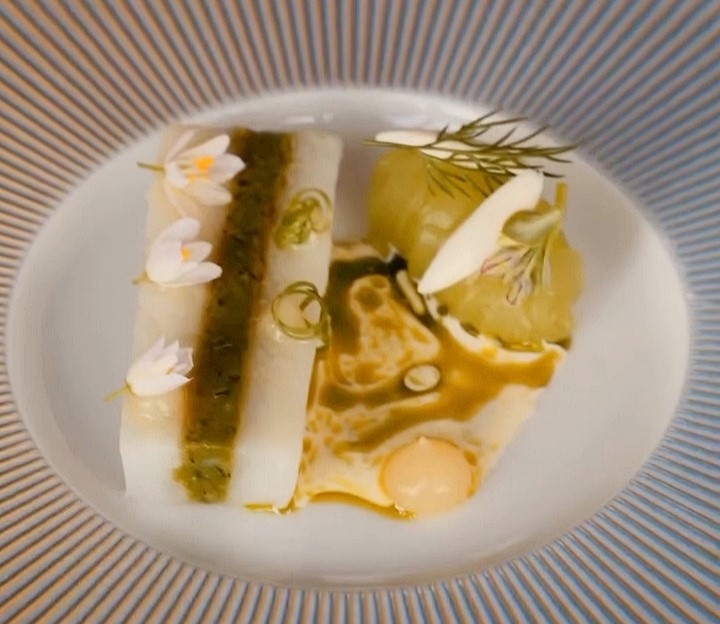 Gordon Ramsay’s £250 tasting menu dish sparks backlash for its tiny portion size, as chef uses tweezers to plate Dover sole with cucumber and dill at London’s 22 Bishopsgate.