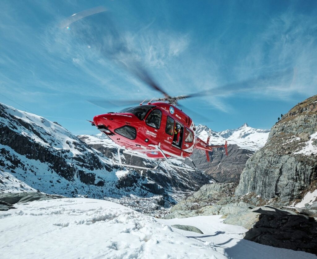 Brave chihuahua saves owner after 26ft glacier fall in Swiss Alps - pet's loyalty helps rescuers pinpoint crevasse and airlift man to safety in dramatic helicopter rescue.