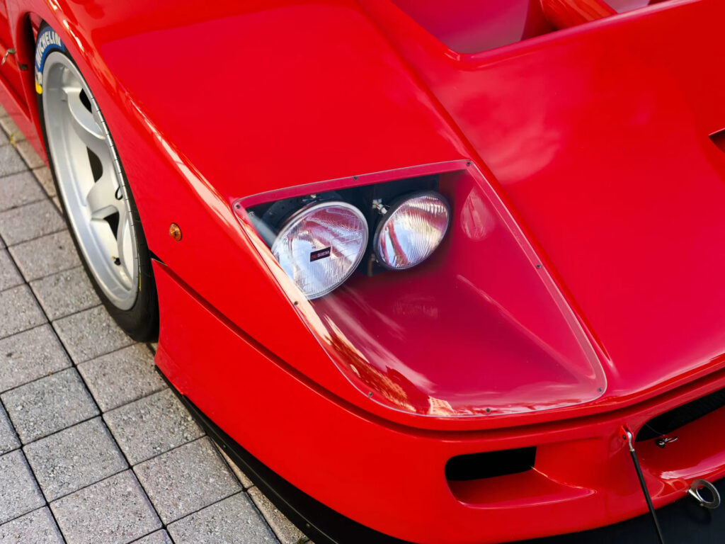 A rare Ferrari F40 LM, one of only 19 ever made and the most powerful of its kind, is hitting the auction block in Monterey with a £7m price tag and 229 mph top speed.