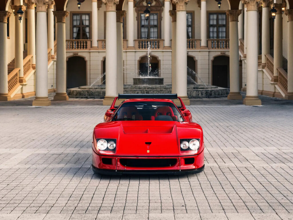 A rare Ferrari F40 LM, one of only 19 ever made and the most powerful of its kind, is hitting the auction block in Monterey with a £7m price tag and 229 mph top speed.
