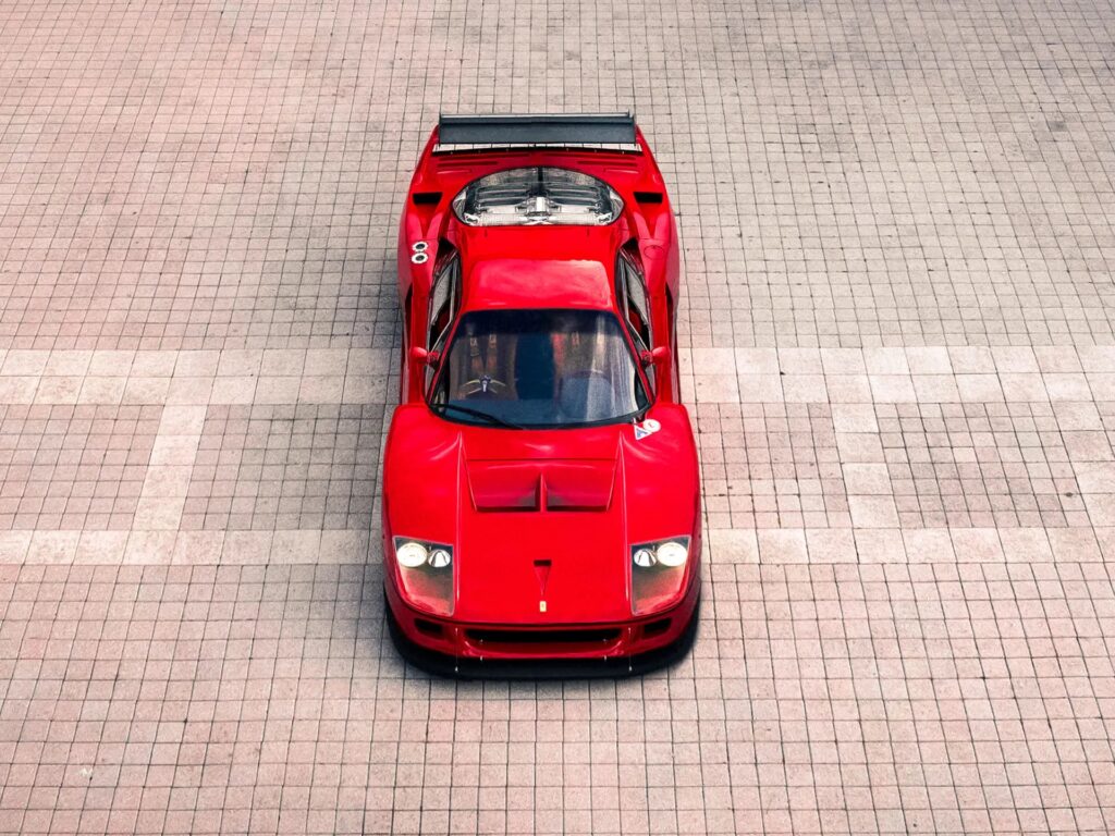 A rare Ferrari F40 LM, one of only 19 ever made and the most powerful of its kind, is hitting the auction block in Monterey with a £7m price tag and 229 mph top speed.
