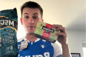 Texas man obsessed with British culture dreams of swapping sunshine for Greggs, Wetherspoons and rainy days as he battles visa delays to move to the UK permanently.