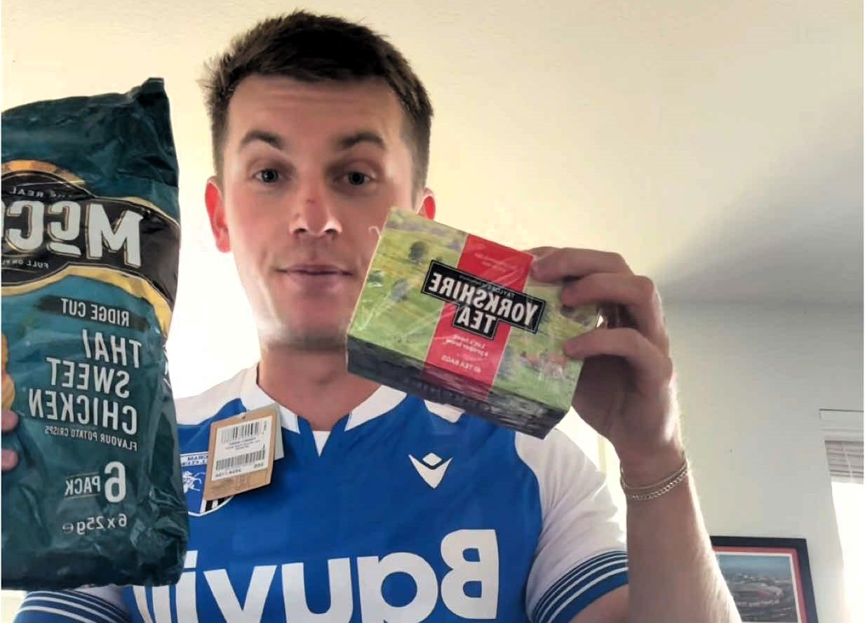 Texas man obsessed with British culture dreams of swapping sunshine for Greggs, Wetherspoons and rainy days as he battles visa delays to move to the UK permanently.