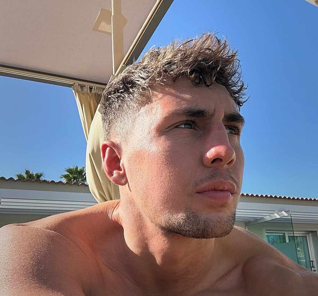 Love Island’s Frankie Davey slammed for telling fans to ditch suncream and use coconut oil, sparking backlash over dangerous tanning advice during extreme UV conditions.