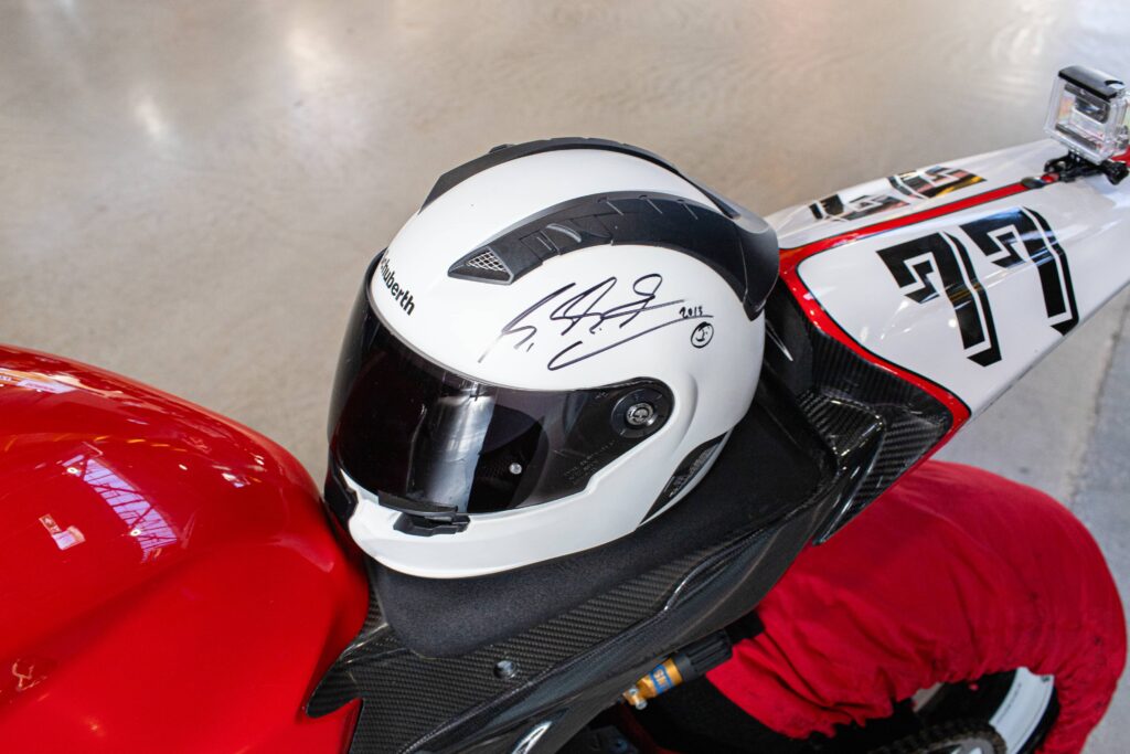 Michael Schumacher’s custom Honda CBR1000RR race bike, complete with signed gear and confirmed provenance, is set for auction and could fetch up to €35,000.