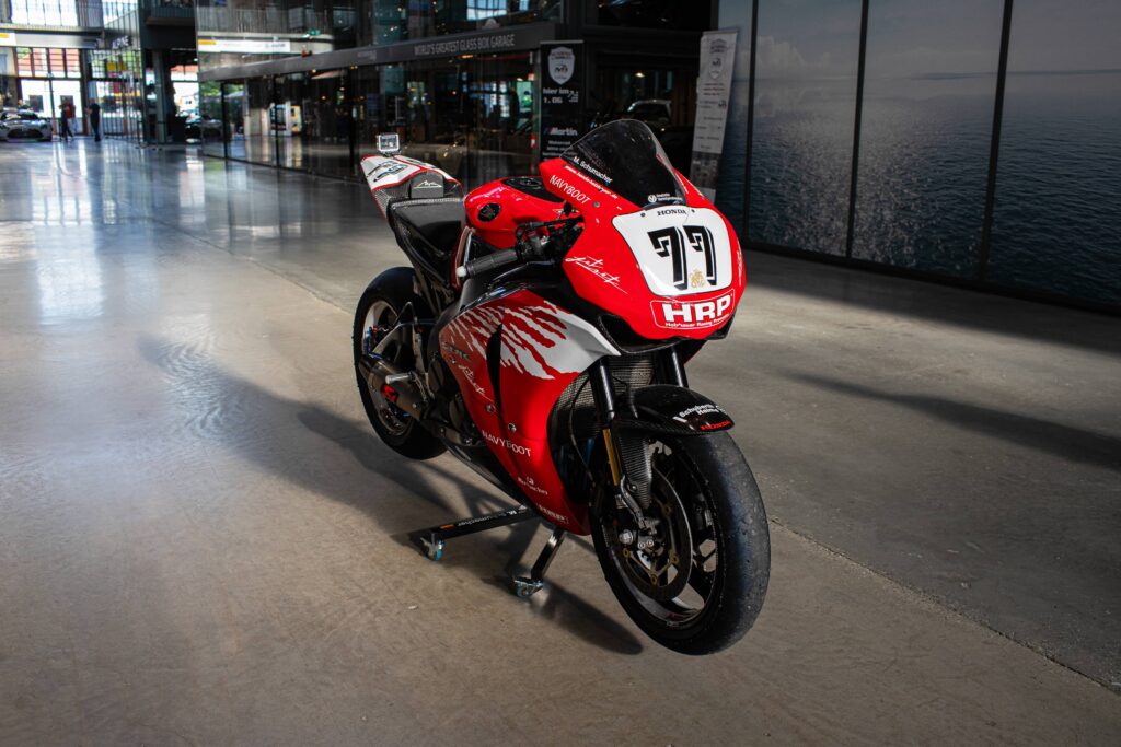 Michael Schumacher’s custom Honda CBR1000RR race bike, complete with signed gear and confirmed provenance, is set for auction and could fetch up to €35,000.