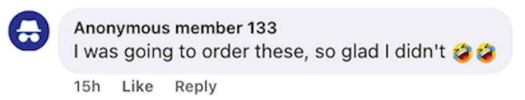 Social media comment on the post of Mum left in stitches after £3 Shein sandals turn out to be toddler-sized - now her dog Kaya rocks them in a viral fashion twist that has the internet howling with laughter.