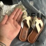 Mum left in stitches after £3 Shein sandals turn out to be toddler-sized - now her dog Kaya rocks them in a viral fashion twist that has the internet howling with laughter.