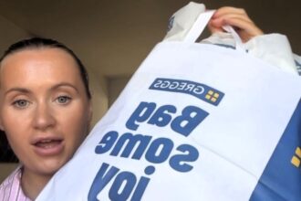 A mum bagged £33 worth of Greggs treats for just £3.15 via Too Good To Go, calling it her best haul yet with 14 items that fed her whole family and still amazed TikTok.