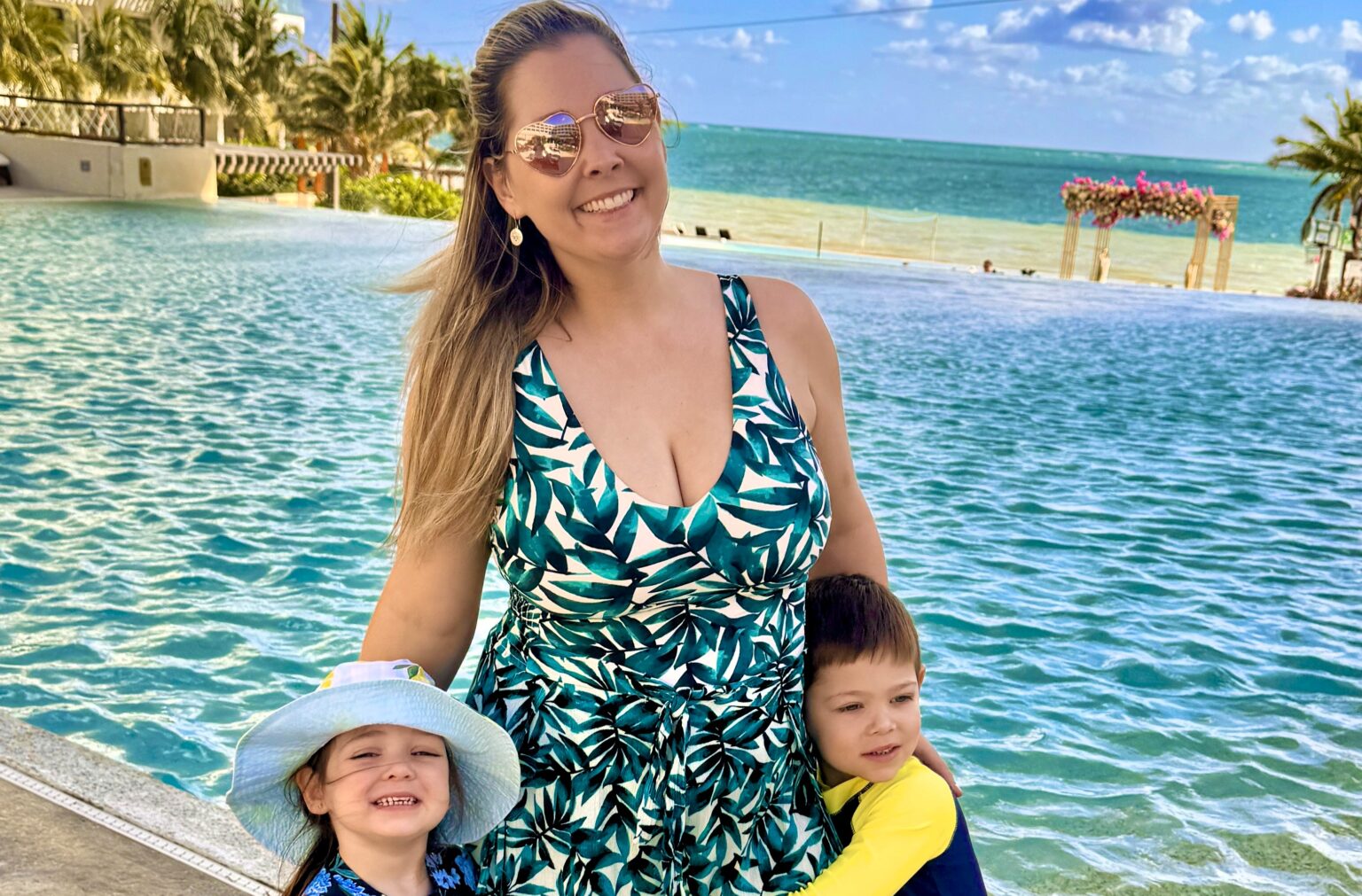 Mum defends using kids’ clubs on holiday - Kayla Squier says taking breaks made her a better parent, hitting back at critics who call it lazy or selfish.