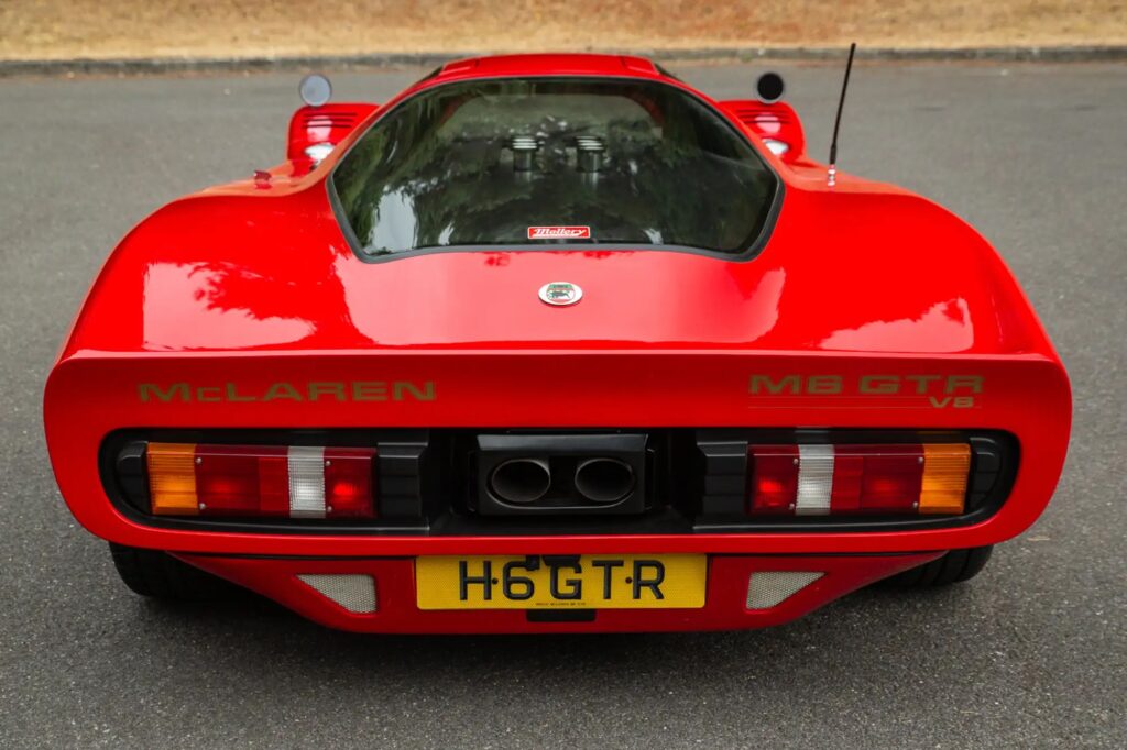 A rare 1998 UVA McLaren MR6 GTR, inspired by Bruce McLaren’s personal car, is up for sale at £50,000 after a decade-long, aircraft-grade custom build.