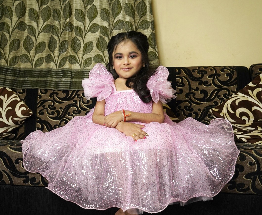 Aboli Jarit, 3ft 4in tall due to renal rickets, wears nappies and is often mistaken for a toddler - but she’s now a singer, model, and inspiration with 33k Instagram fans.
